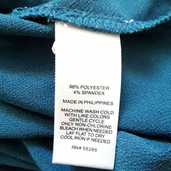 Teal Blue Tunic / Tank - Picture 10 of 11